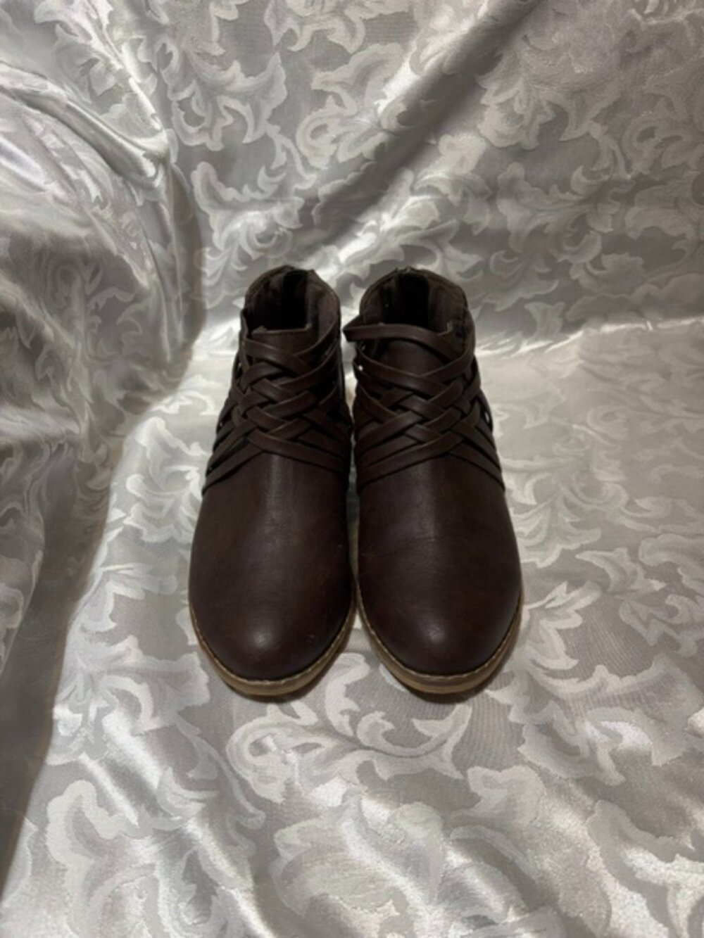 Rocket Dog Brand Women's Brown Ankle Boots, Size 7.5